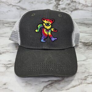 New Three In Grateful Dead Dancing Bear Baseball Hat